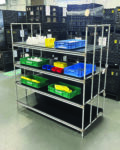 Creform develops a heavy-duty storage rack for an electronic charging system manufacturer Creform