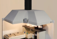 Rust-Proof Chemical Resistant Corner Canopy Hoods Rust-Proof Chemical Resistant Corner Canopy Hoods