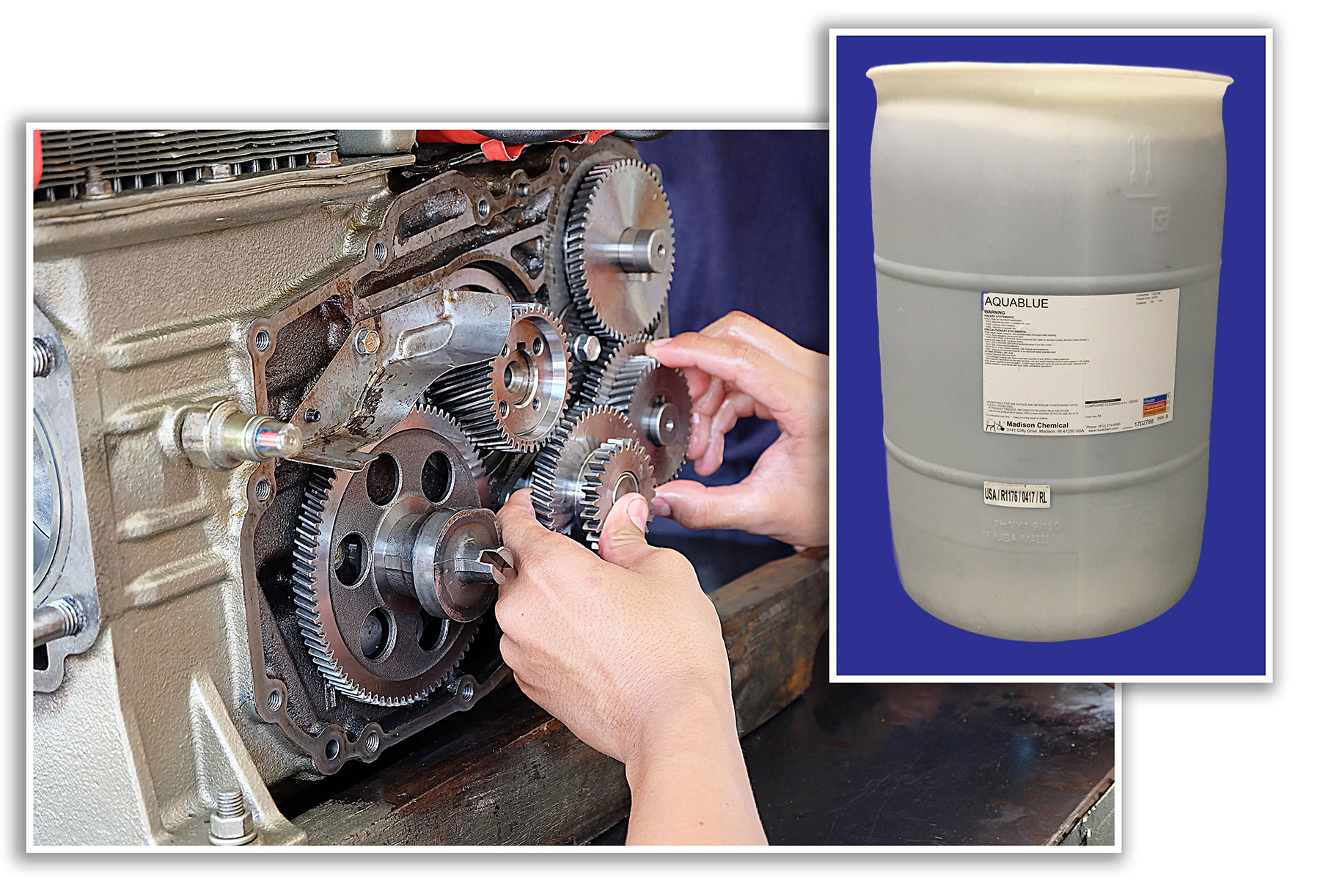 Introducing User-Friendly AquaBlue Multi-Metal Cleaner Ideal for Fast Cleaning & Degreasing