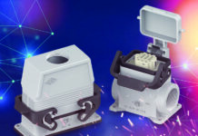 Hybrid Lever for Rectangular Enclosures: Soft Closing and Strong Hold