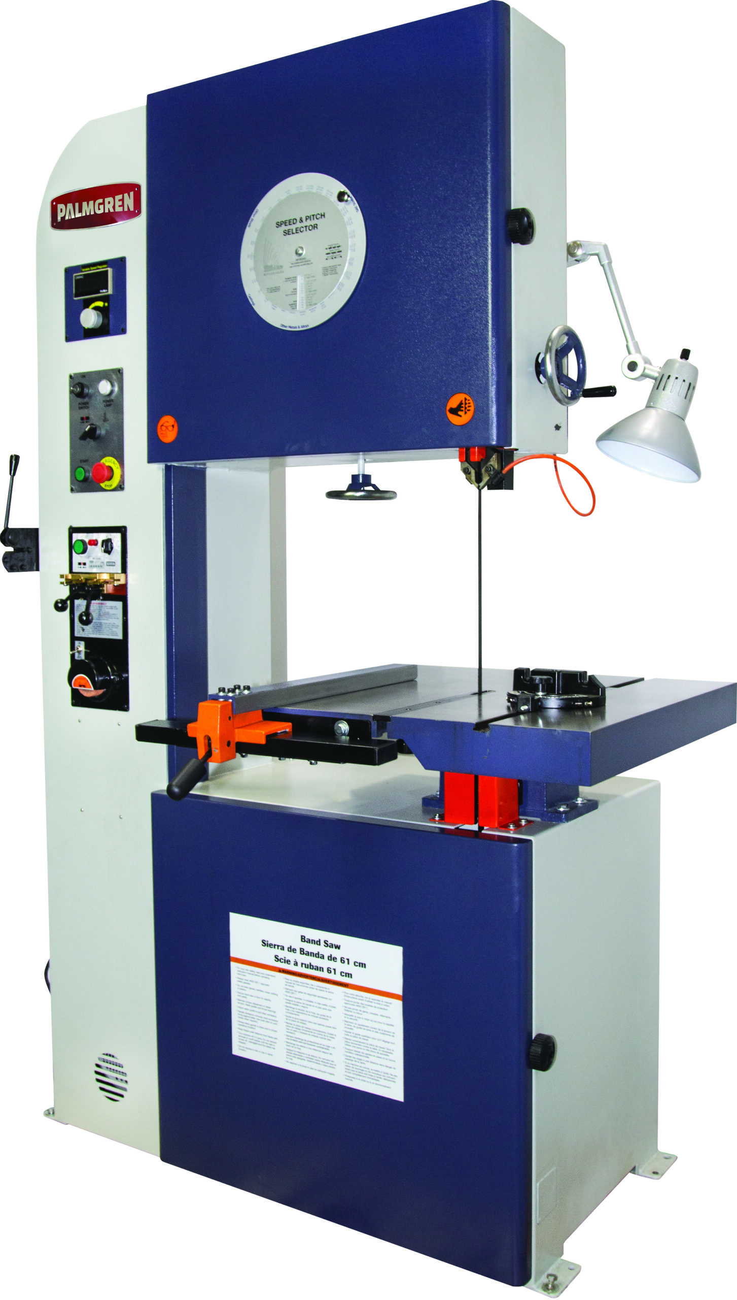 Vertical Toolroom Band Saws from Palmgren