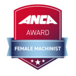 ANCA Female Machinist Logo