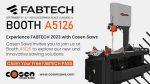 Cosen Saws Unveils Cutting-Edge Products and Exciting Booth Experience at FABTECH 2023 Cosen