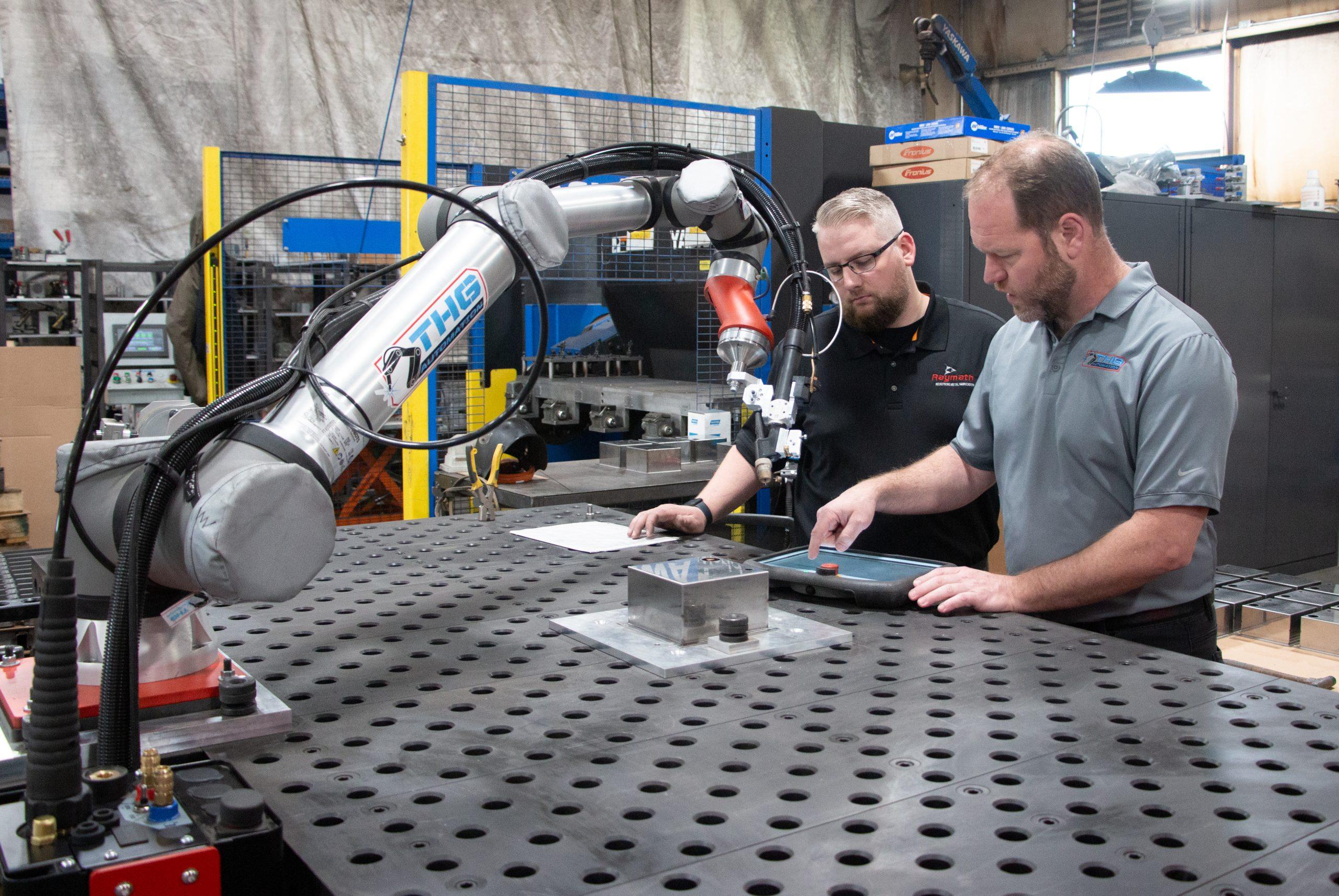 Cobots boost production 200% on TIG and MIG welding and 600% on machine tending for metal fabricator
