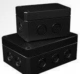 Norstat MBI Black : Industrial Enclosures for Almost Invisible Installation Norstat