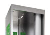 Bradley Expands Washdown Solutions with Stainless Steel Enclosed Safety Shower and Halo™ Eye/Face Wash Bradley