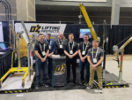 OZ Lifting Shows New Tele-Pro Davit Crane at ProMat OZ Lifting