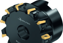Walter extends the Xtra-tec® XT M5130 shoulder milling cutter line with additional inch sizes. Walter