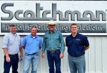 Governor Larry Rhoden Visits Scotchman Industries in Philip, SD Scotchman