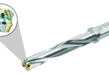 Walter introduces the Drion∙tec® D-Spade D5142 replaceable tip drill and DS42 double-sided insert. Walter