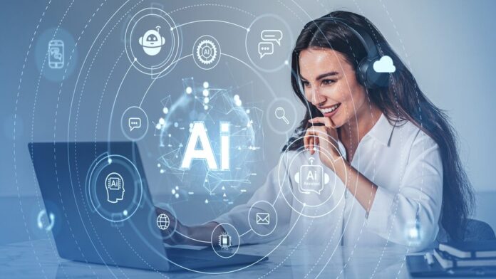 ai-woman-working-with-laptop Epicor