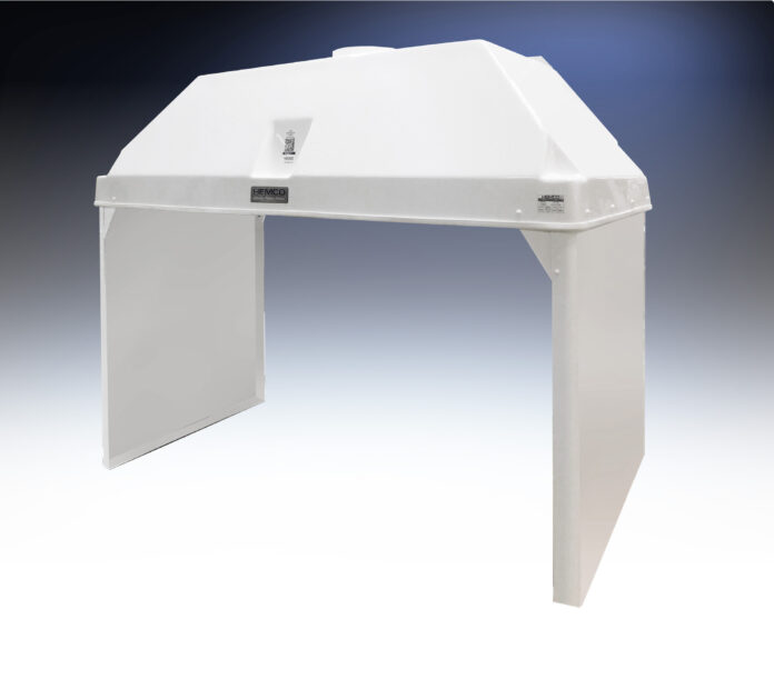 Canopy Hood Composite with Walls Image HEMCO