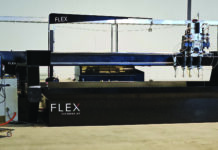 FLEX Custom Waterjets, Multiple Cutting Heads Flex