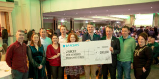 Combilift’s 100,000th Forklift Raises €100,000 for Global Children’s Charity Combilift