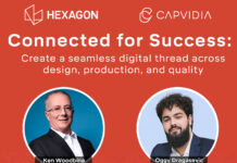 Capvidia and Hexagon to Host Live Webinar on Building a “Real” Digital Thread from Design to Inspection Using MBD, QIF, and PC-DMIS Hexagon