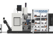 Hennig WorkFlow reliably automates pallet loading for CNC manufacturers. Hennig