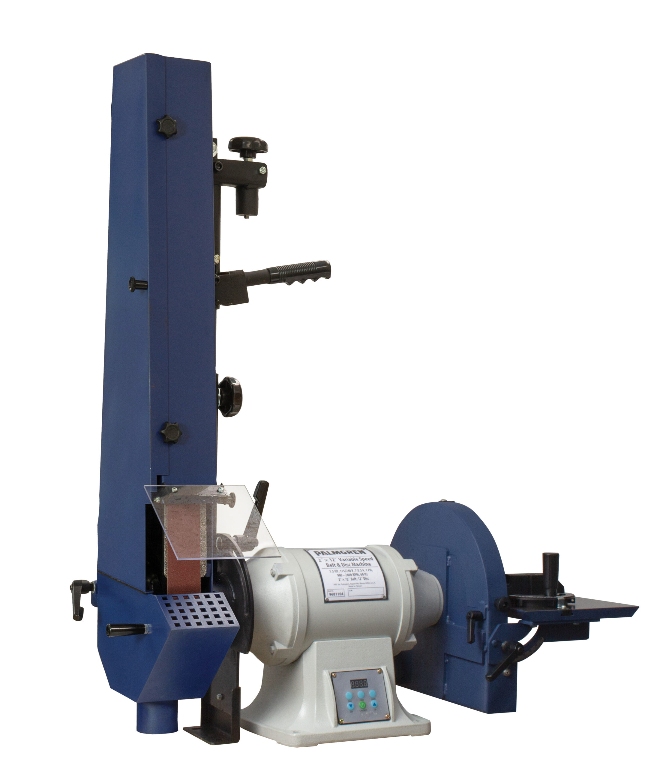 Variable Speed 2-inch x 72-inch Belt Disc Grinder from Palmgren®